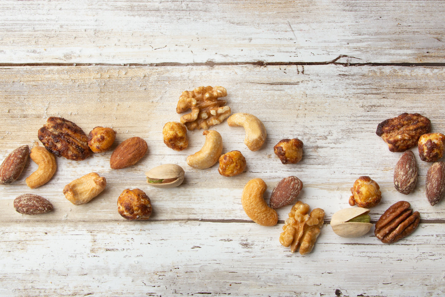 7 section holiday nut platter