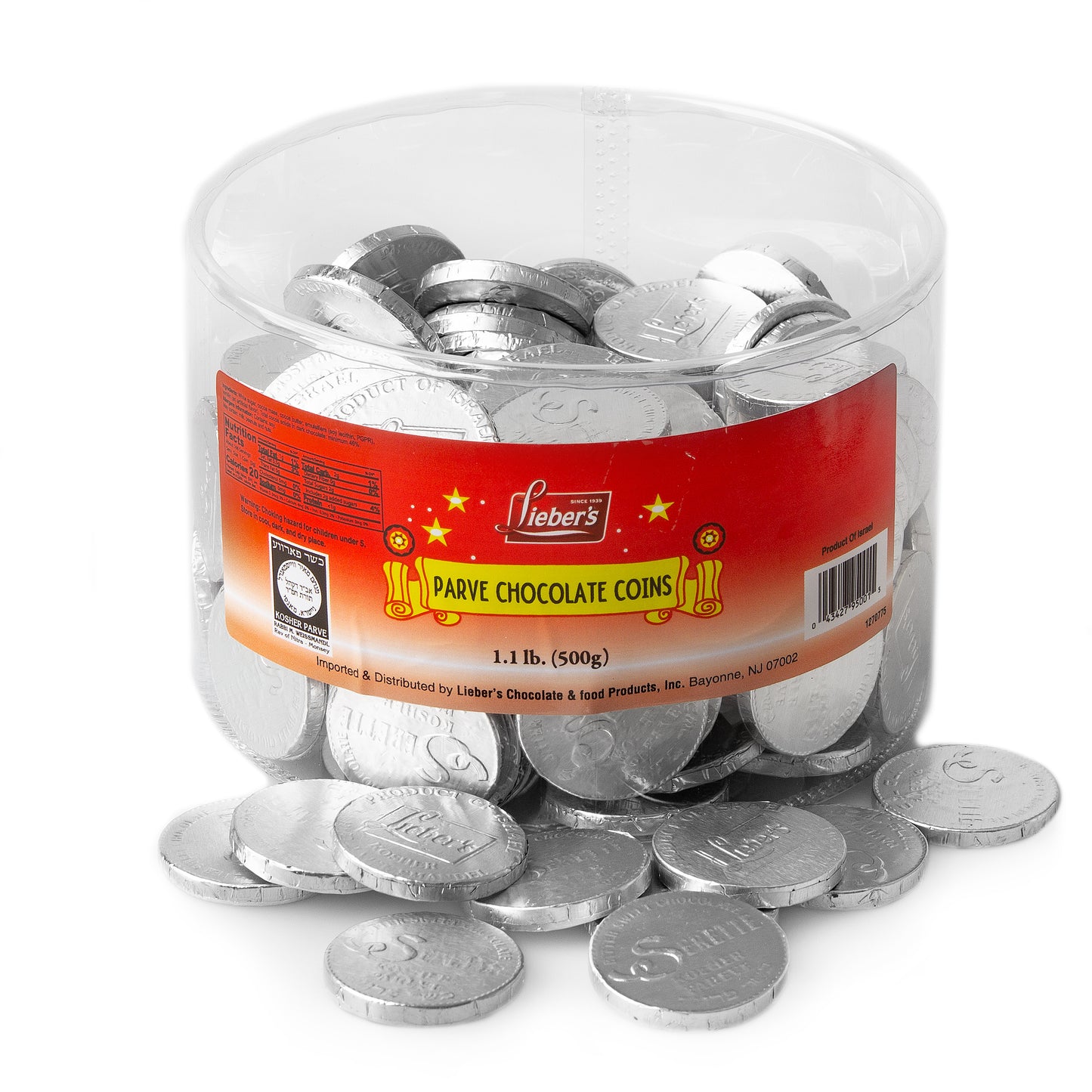 Bittersweet Chocolate Coin Tub