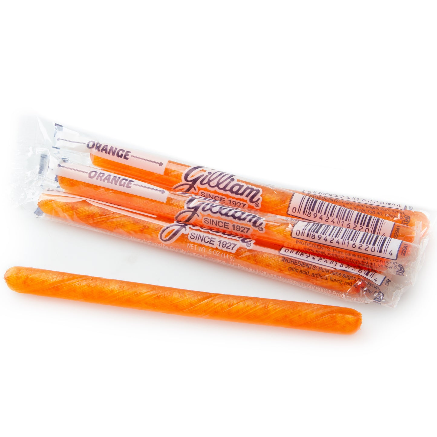 Orange Candy Sticks