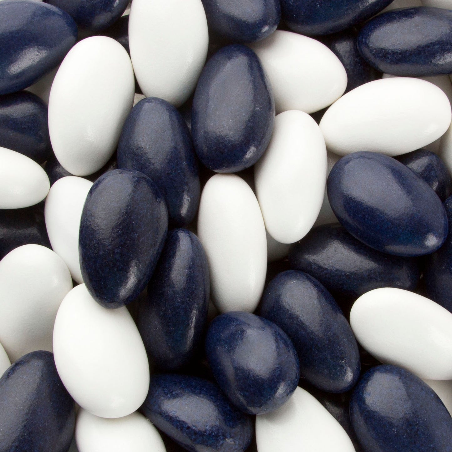 Navy Blue & White Jordan Almonds