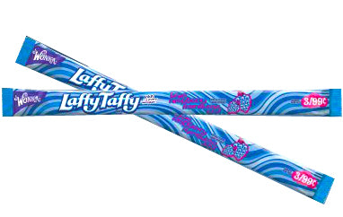 Wild Blue Raspberry Laffy Taffy Rope - 24PK Box