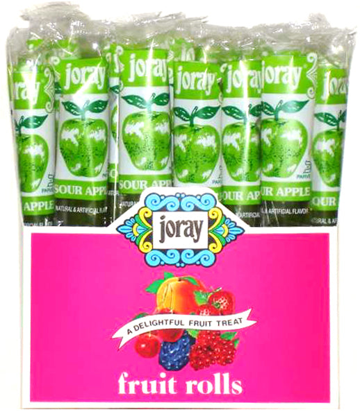 Green Apple Fruit Roll - 48CT Display Box