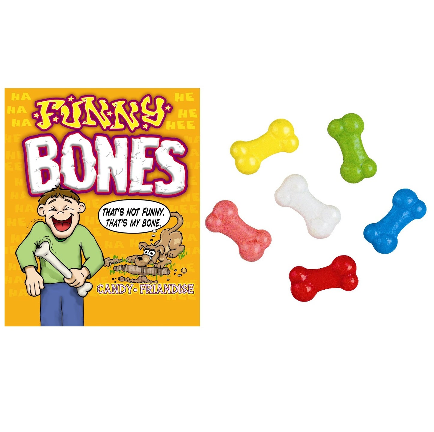 Funny Bones Pressed Candy