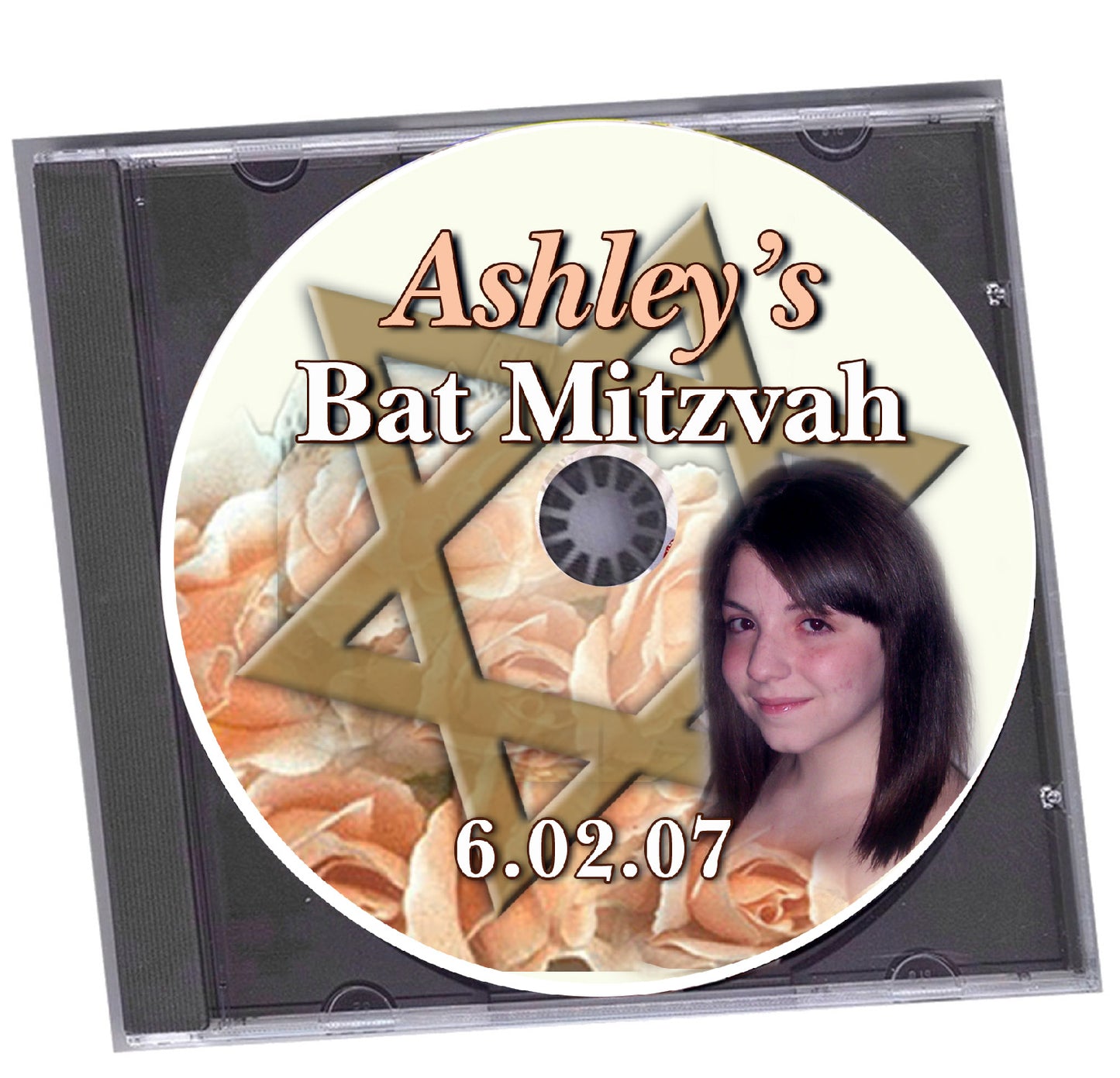 Bat Mitzvah Customized Chocolate CD