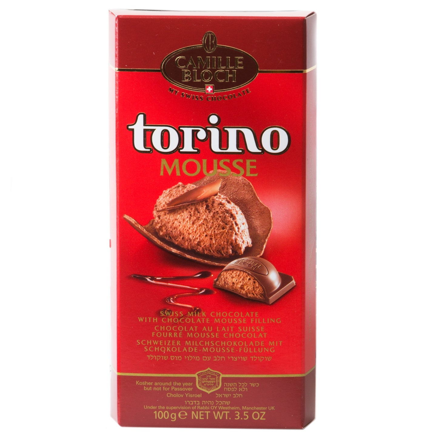 Mousse Swiss Milk Chocolate Bar