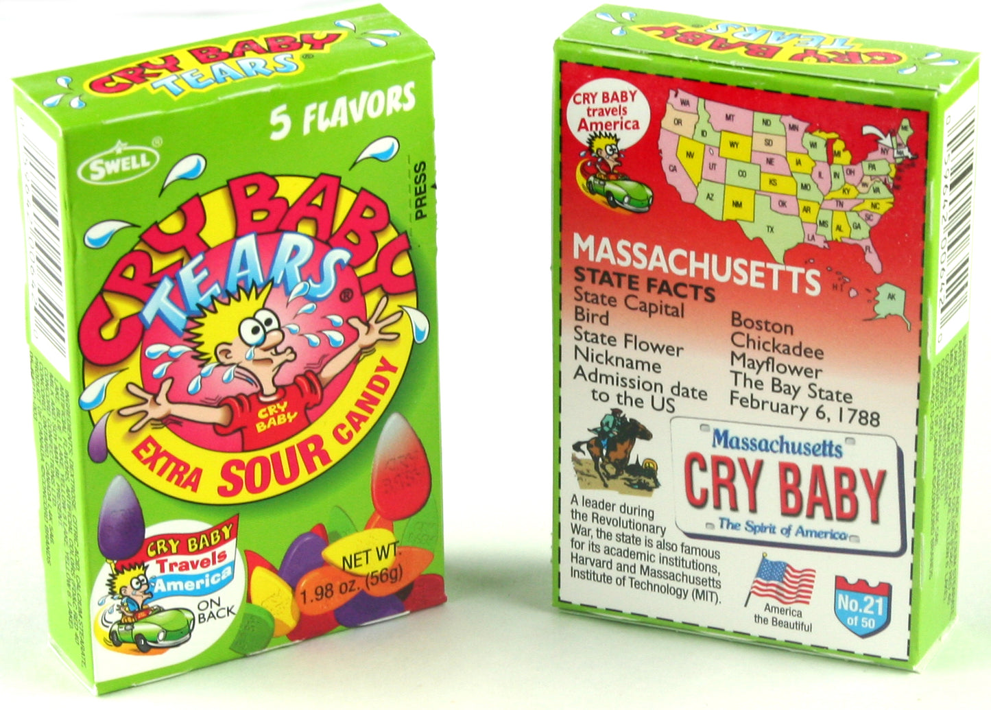 Cry Baby Extra Sour Gumballs Box