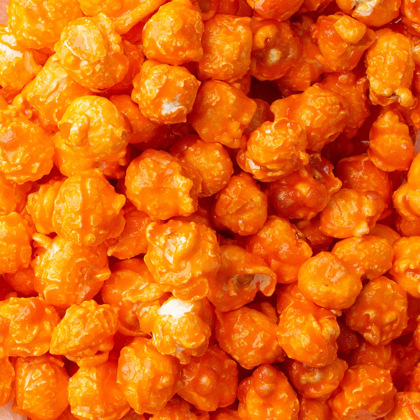 Orange Candy Coated Popcorn - Orange