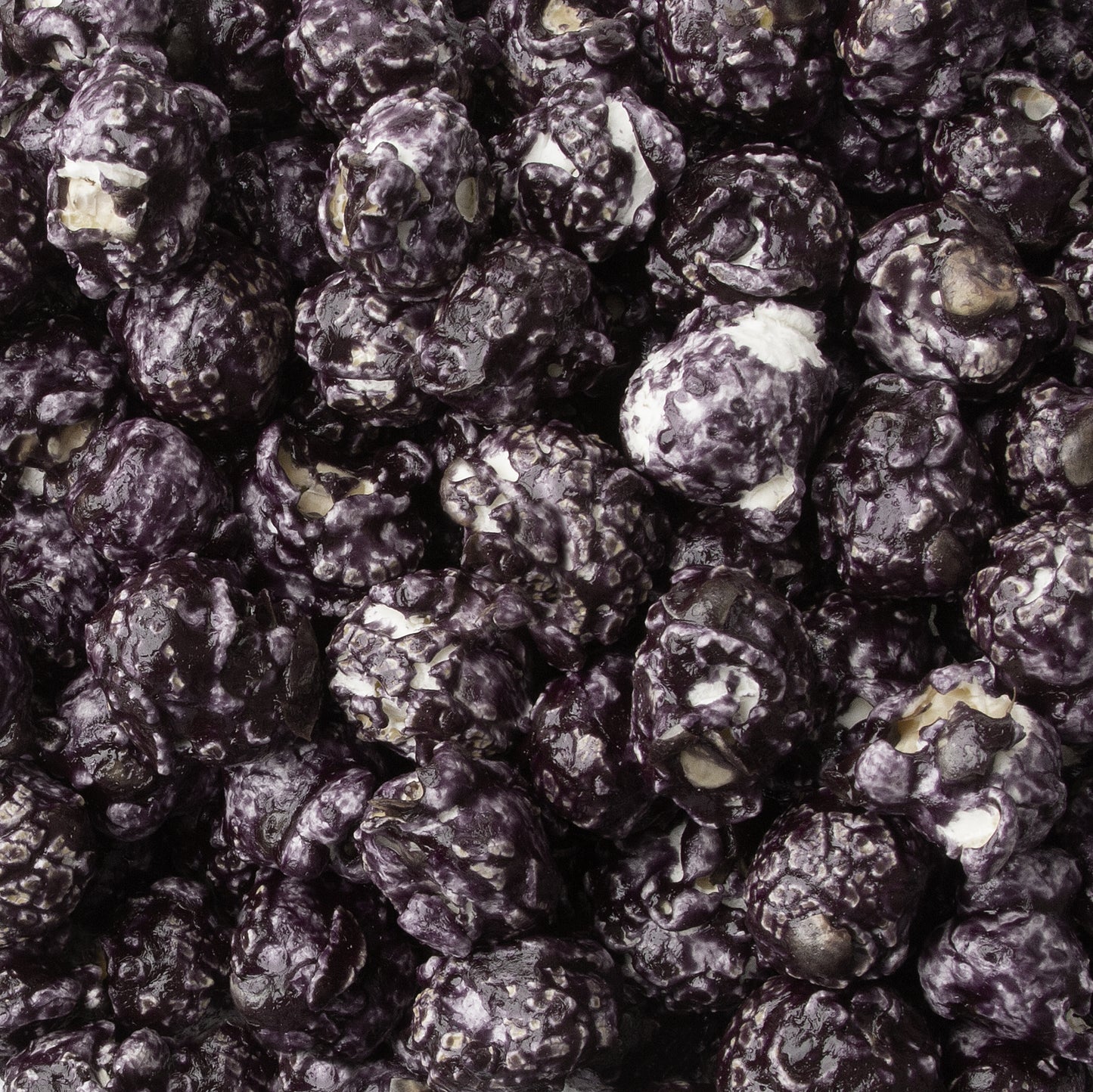 Black Candy Coated Popcorn - Black Cherry