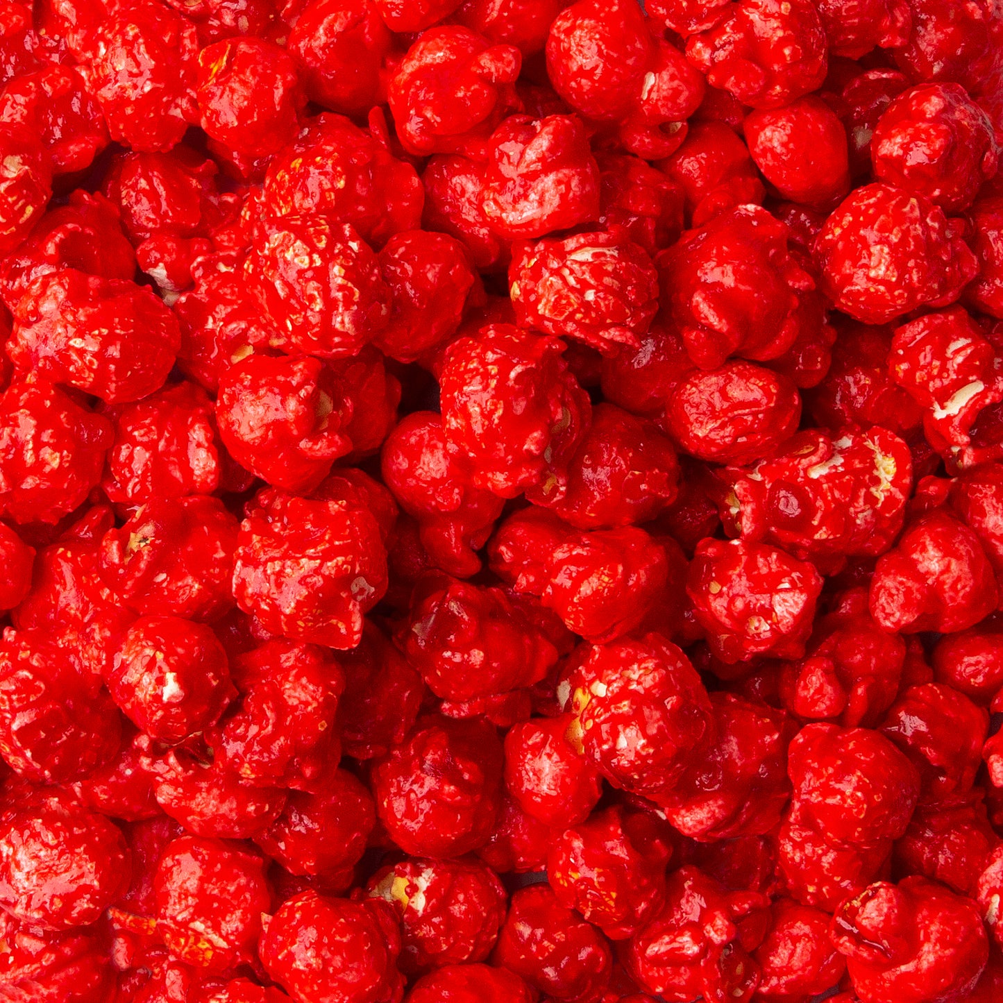 Red Candy Coated Popcorn - Cherry