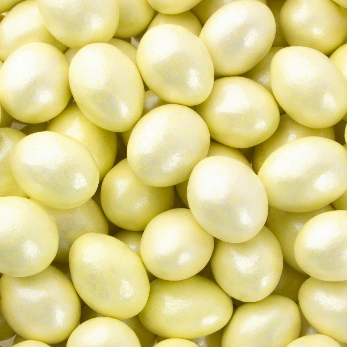 Pastel Yellow Sparkle Chocolate Jordan Almonds