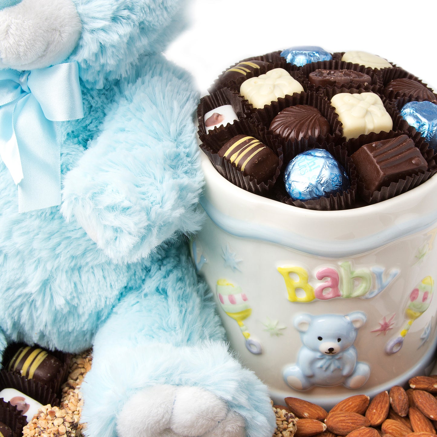 Baby Boy Gift Basket - Large 18"