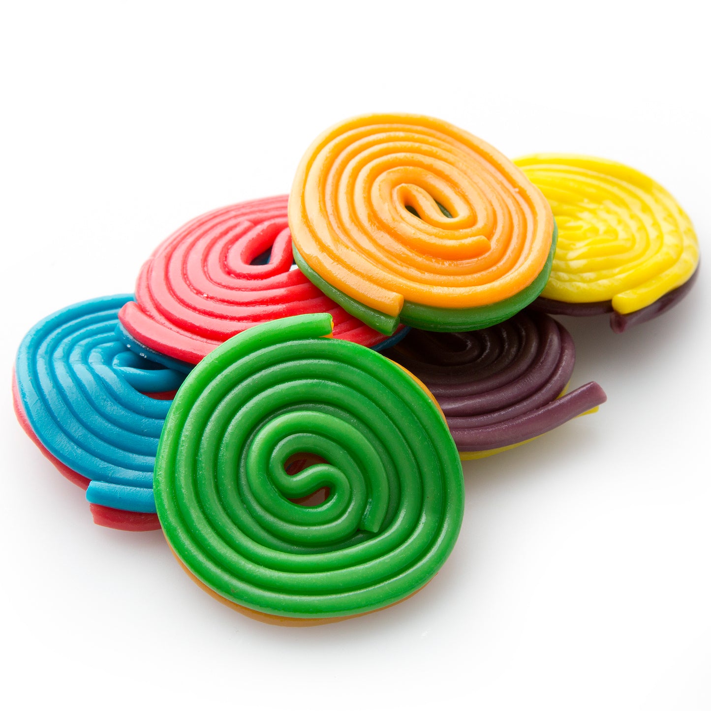 Assorted Colorful Spirals - 2.2 LB Bag