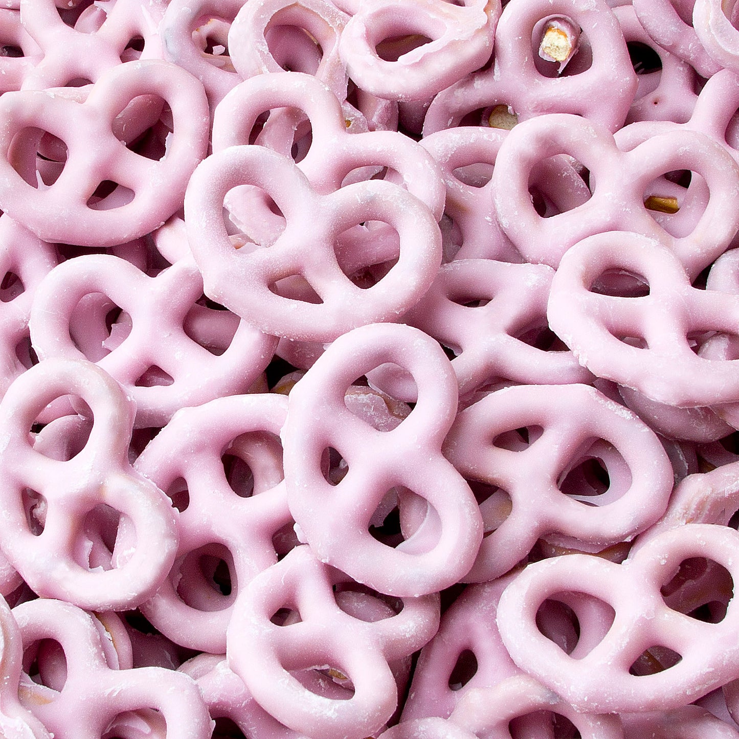 Pink Yogurt Covered Pretzels - Raspberry