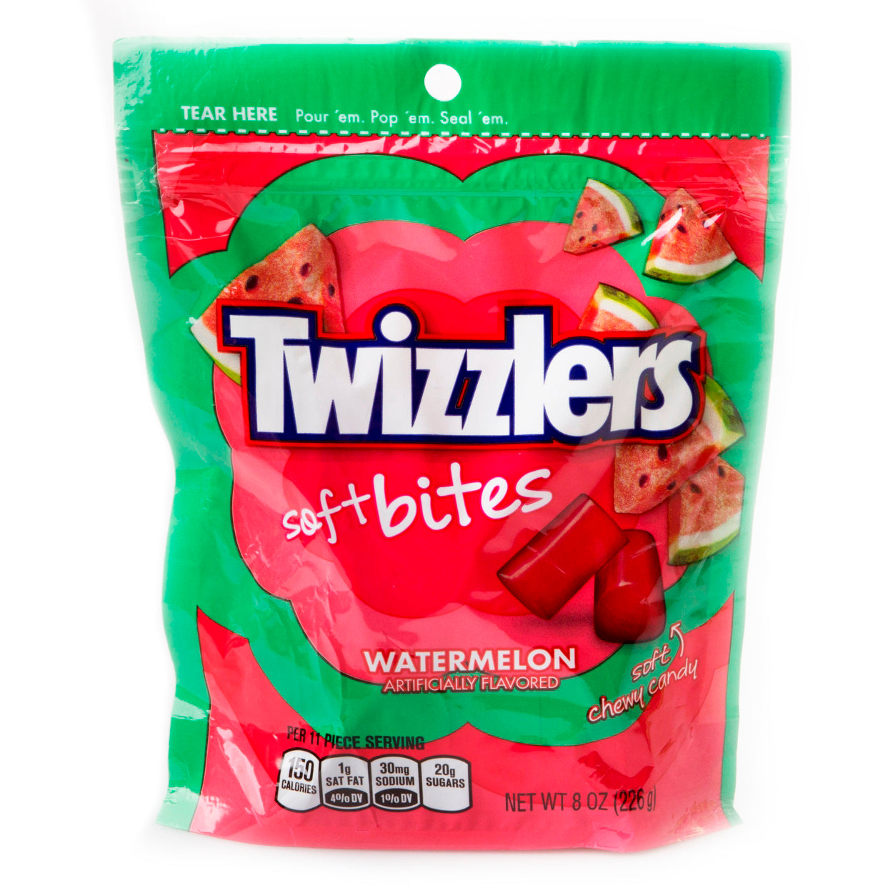 Twizzlers Soft Bite - Watermelon 8oz Bag