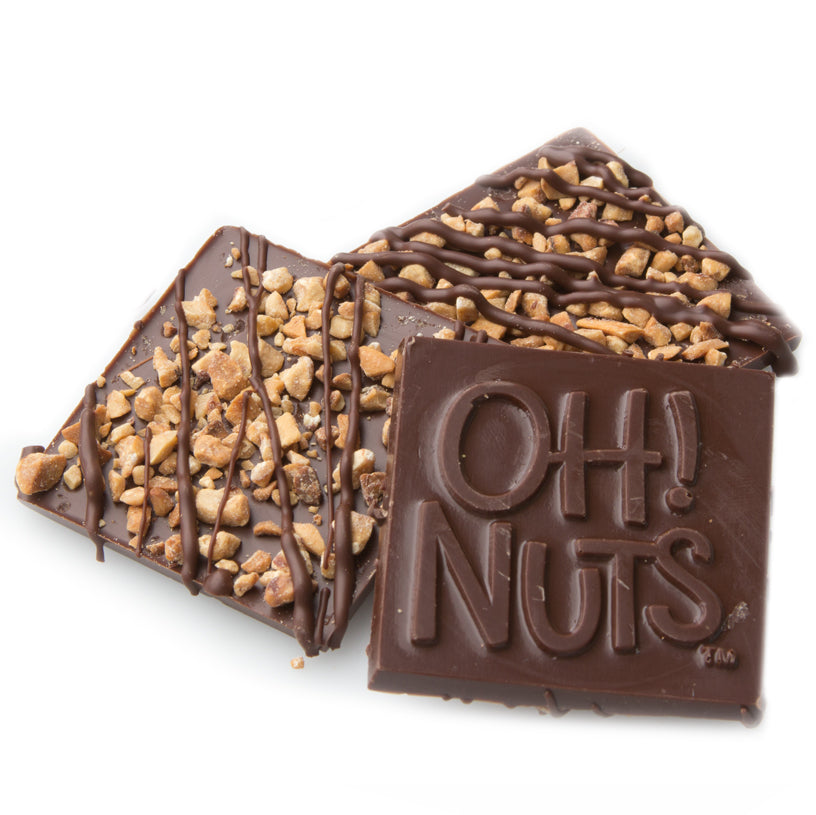 Oh! Nuts Dark Chocolate Bark - Almond Crunch