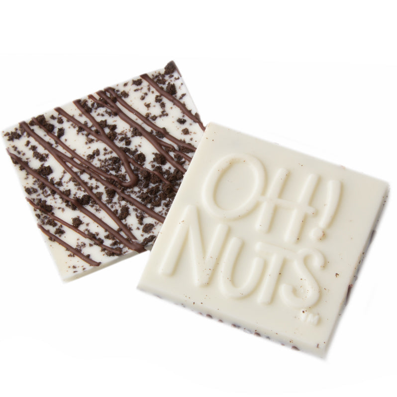 Oh! Nuts White Chocolate Bark - Cookie Crunch