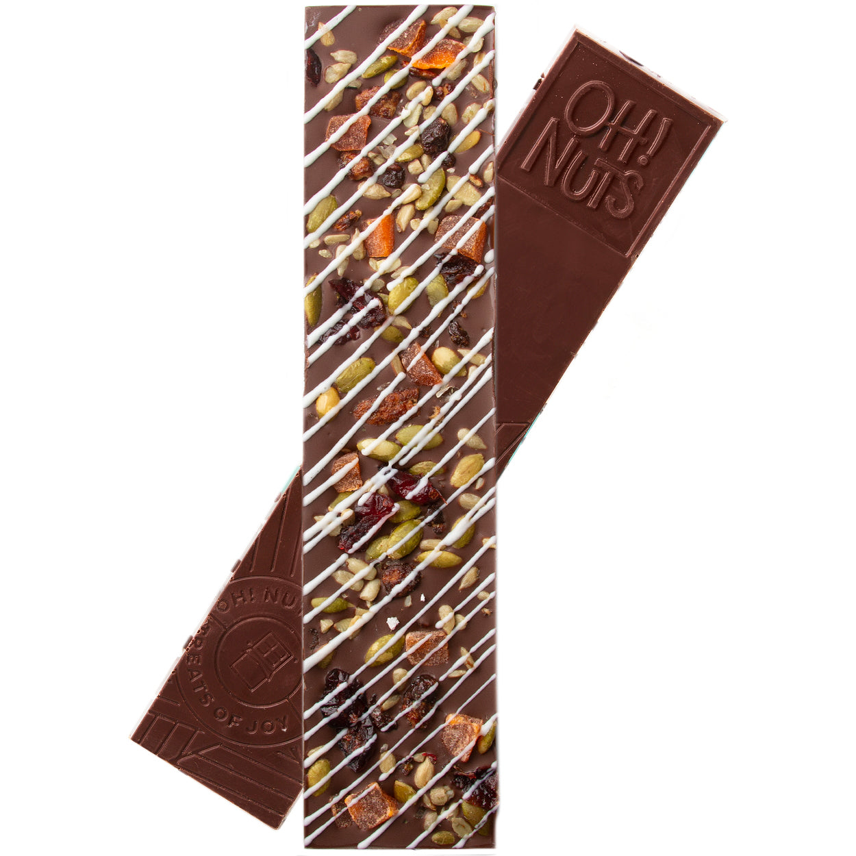 Oh! Nuts Hand Made Dried Fruit & Seeds Bark