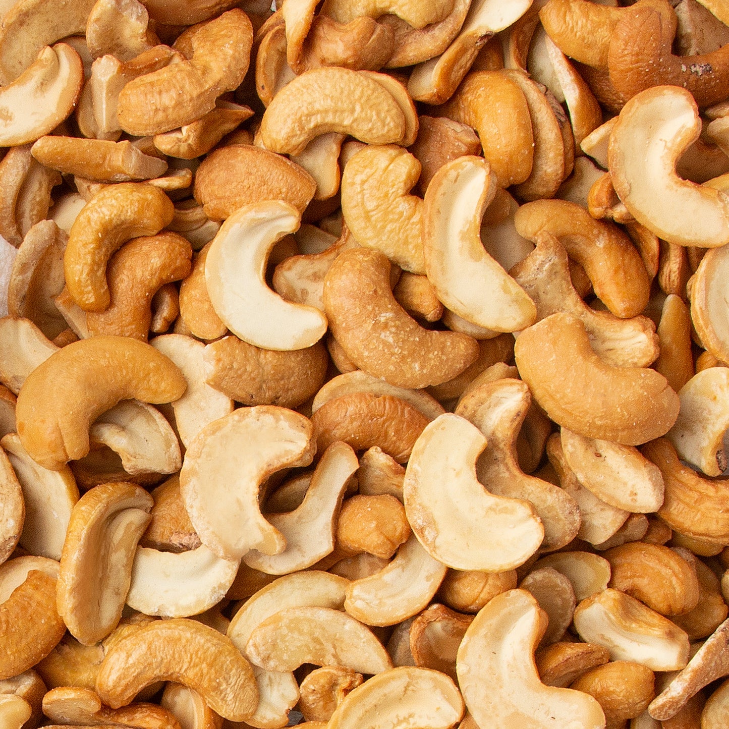 Roasted Unsalted Split Cashew Pieces