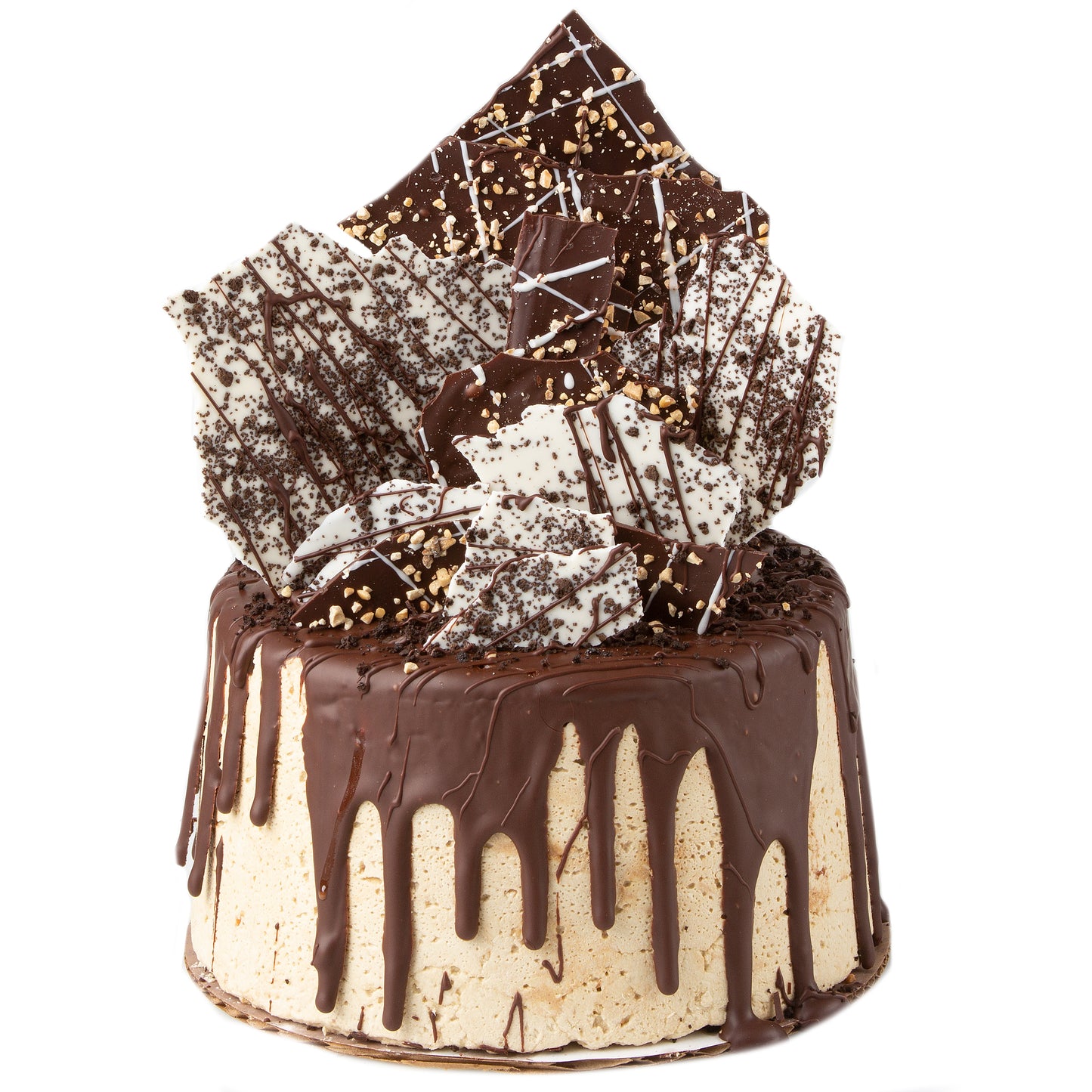 Gourmet Belgian Chocolate Covered Halva Cake - Chocolate Bark
