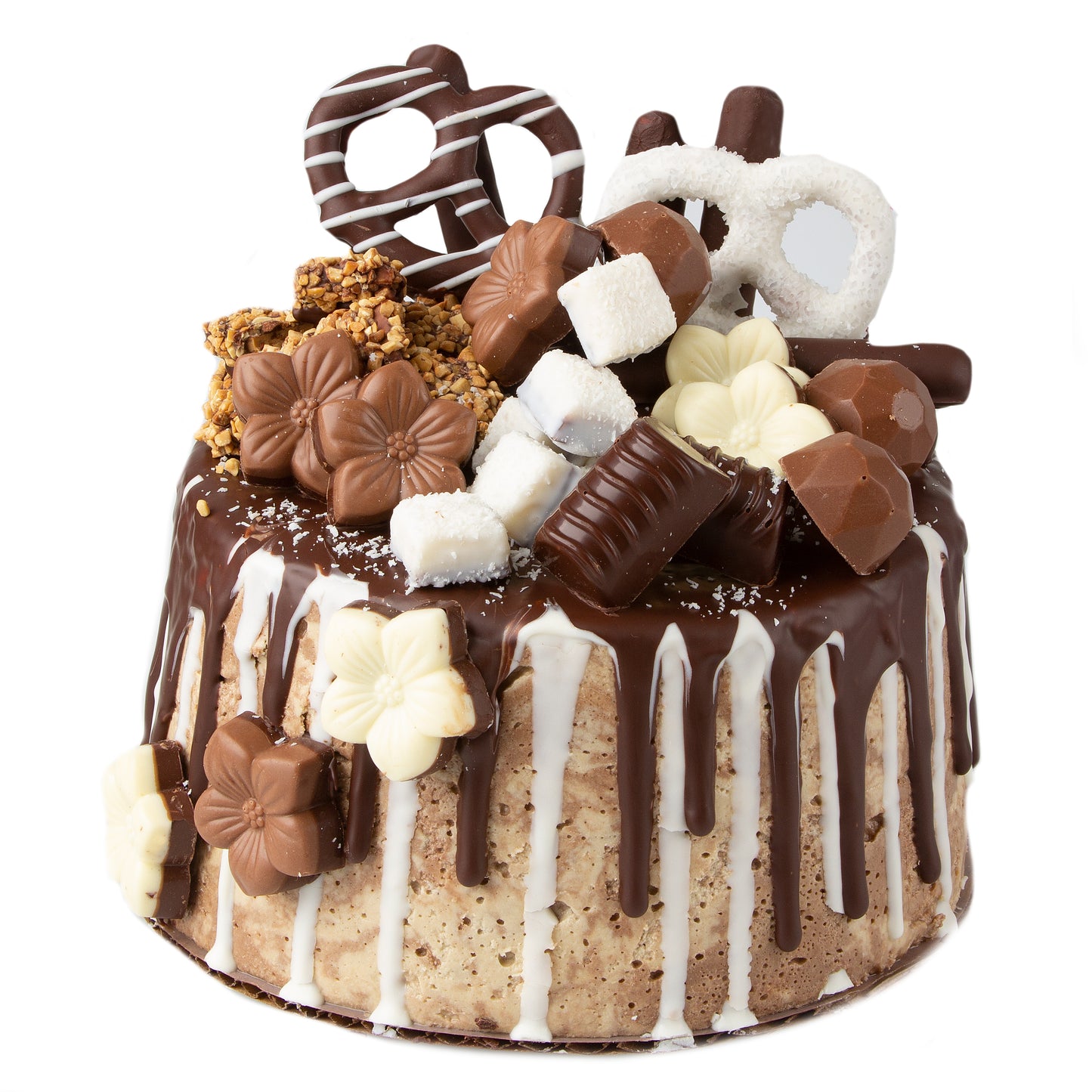 Gourmet Belgian Chocolate Covered Halva Cake - Chocolate Truffles