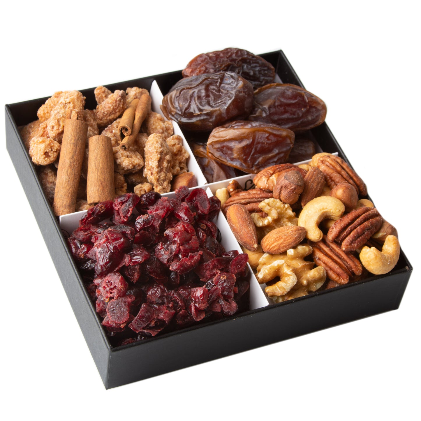 Tu B'Shvat 4 Section Box Gift Basket