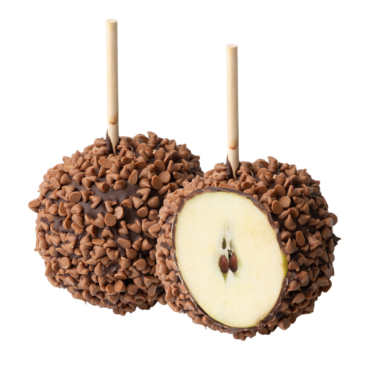 Chocolate Covered Apple - Caramel Chips - 3 Pack