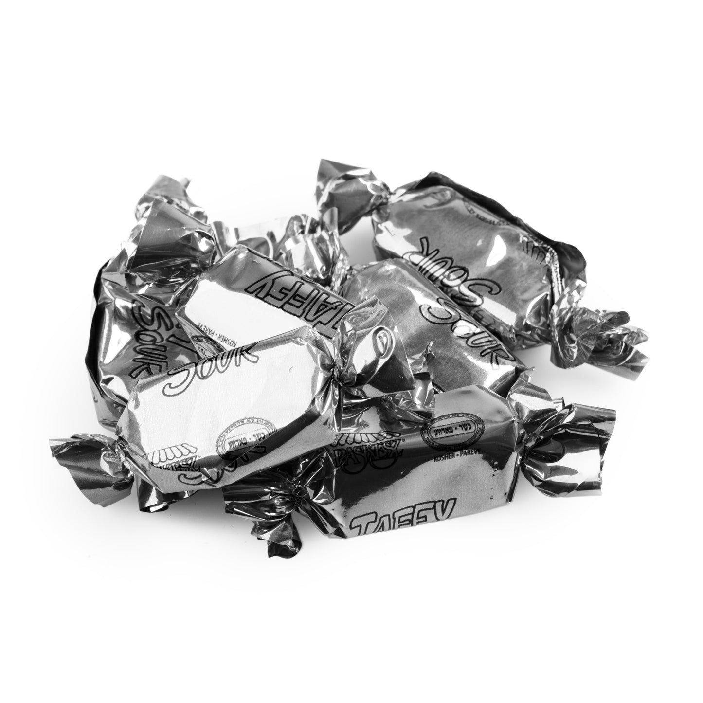 Wrapped Sour Taffy Candy - Sour Apple