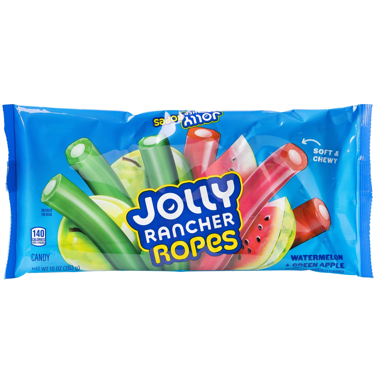 Jolly Rancher Ropes - Watermelon Green Apple