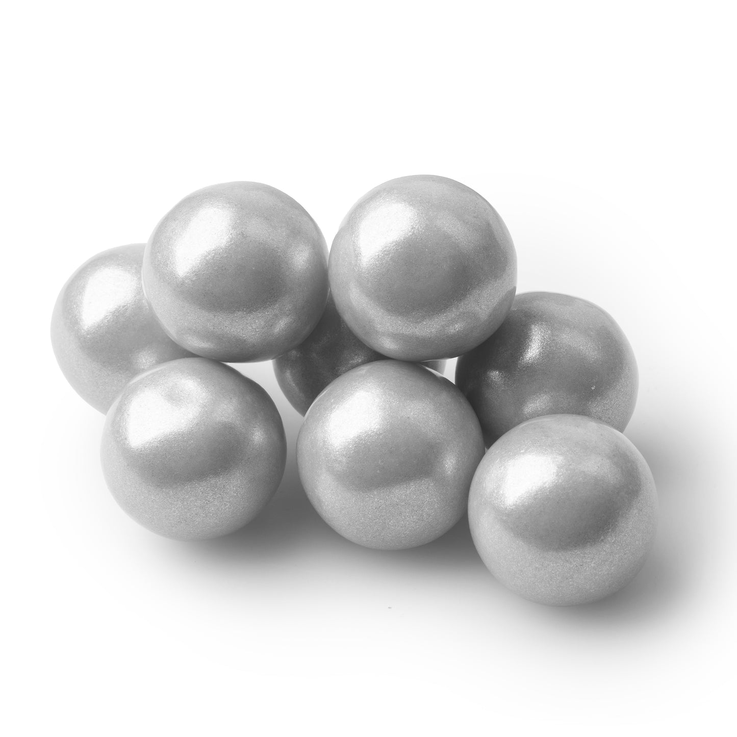 Silver Shimmer Pearl Gumballs