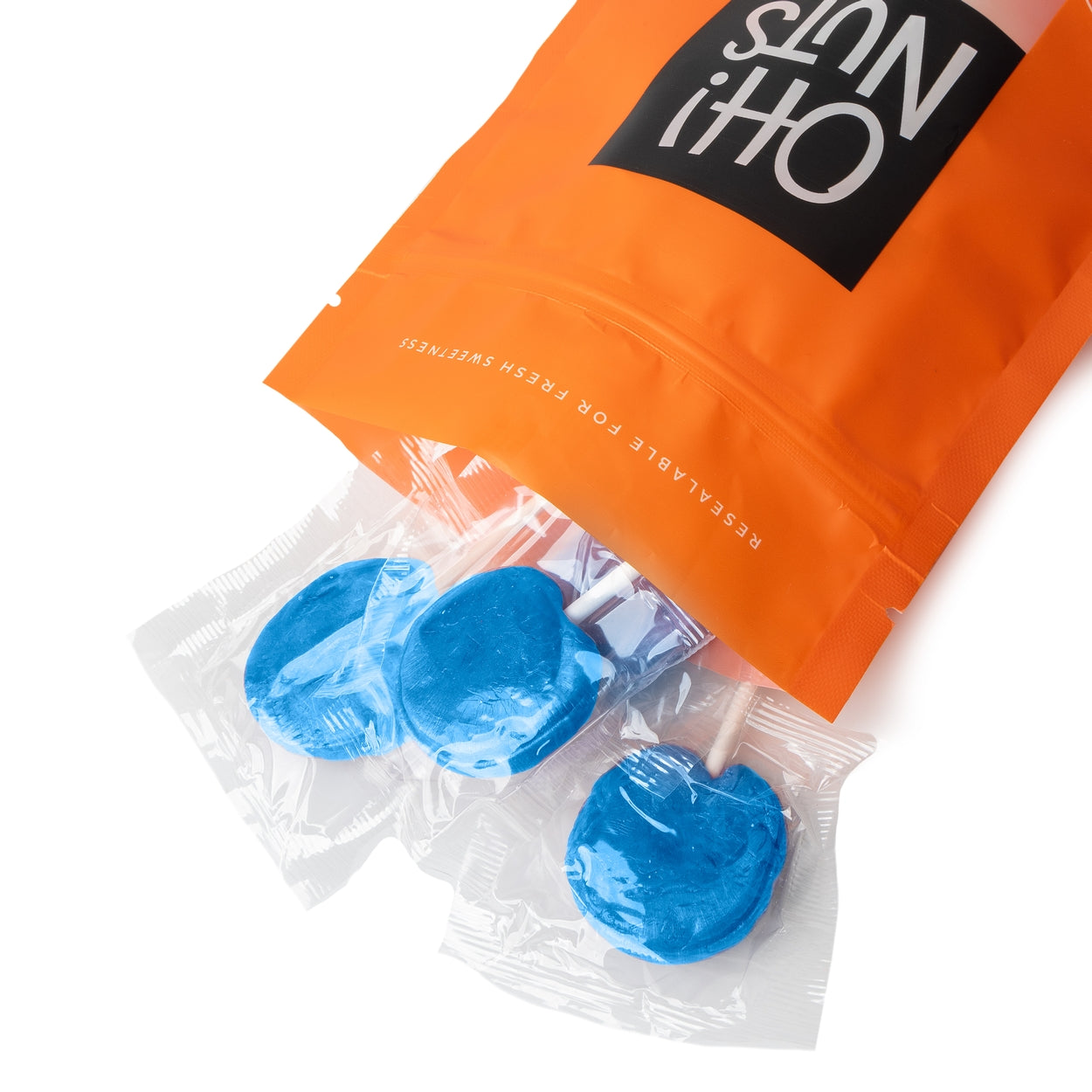 Blue Lollipops - Blue Raspberry