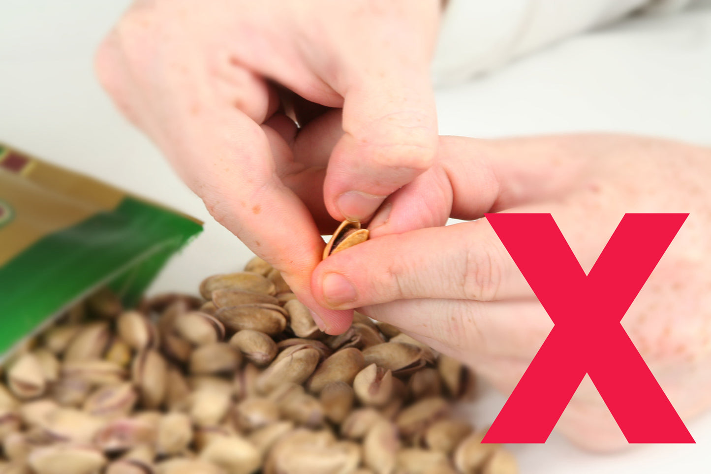 There is no need for your finger nails to get hurt while opening your Turkish Pistachios.