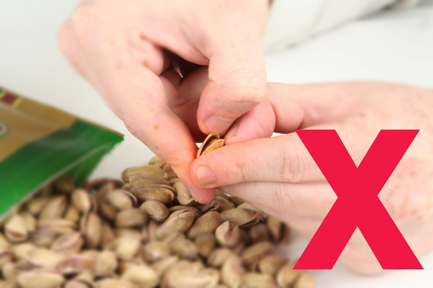 There is no need for your finger nails to get hurt while opening your Turkish Pistachios.