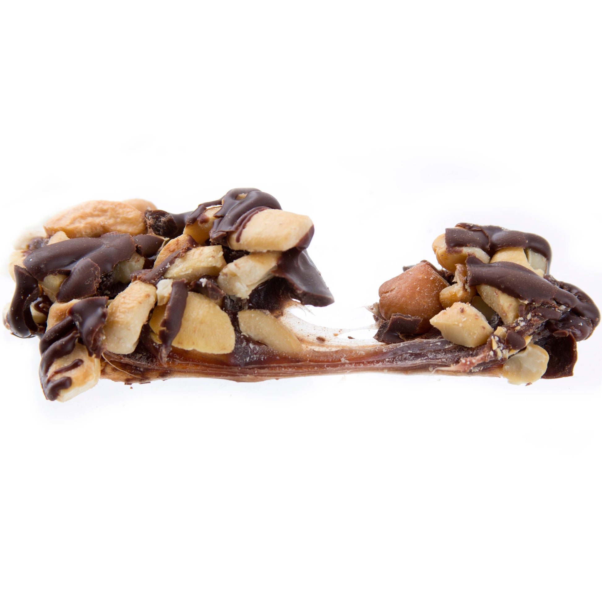 Dark Chocolate Caramelized Cashew Clusters