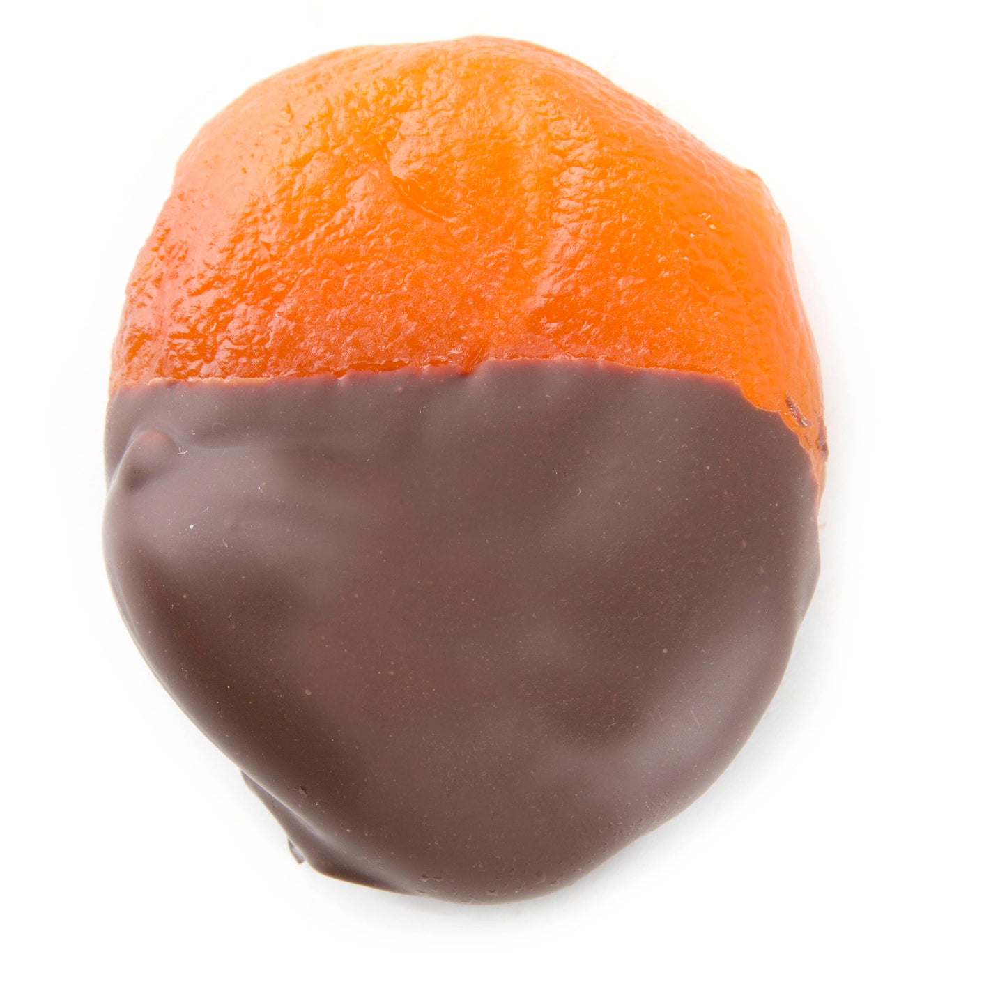 Glazed Apricot Dipped in Dark Chocolate