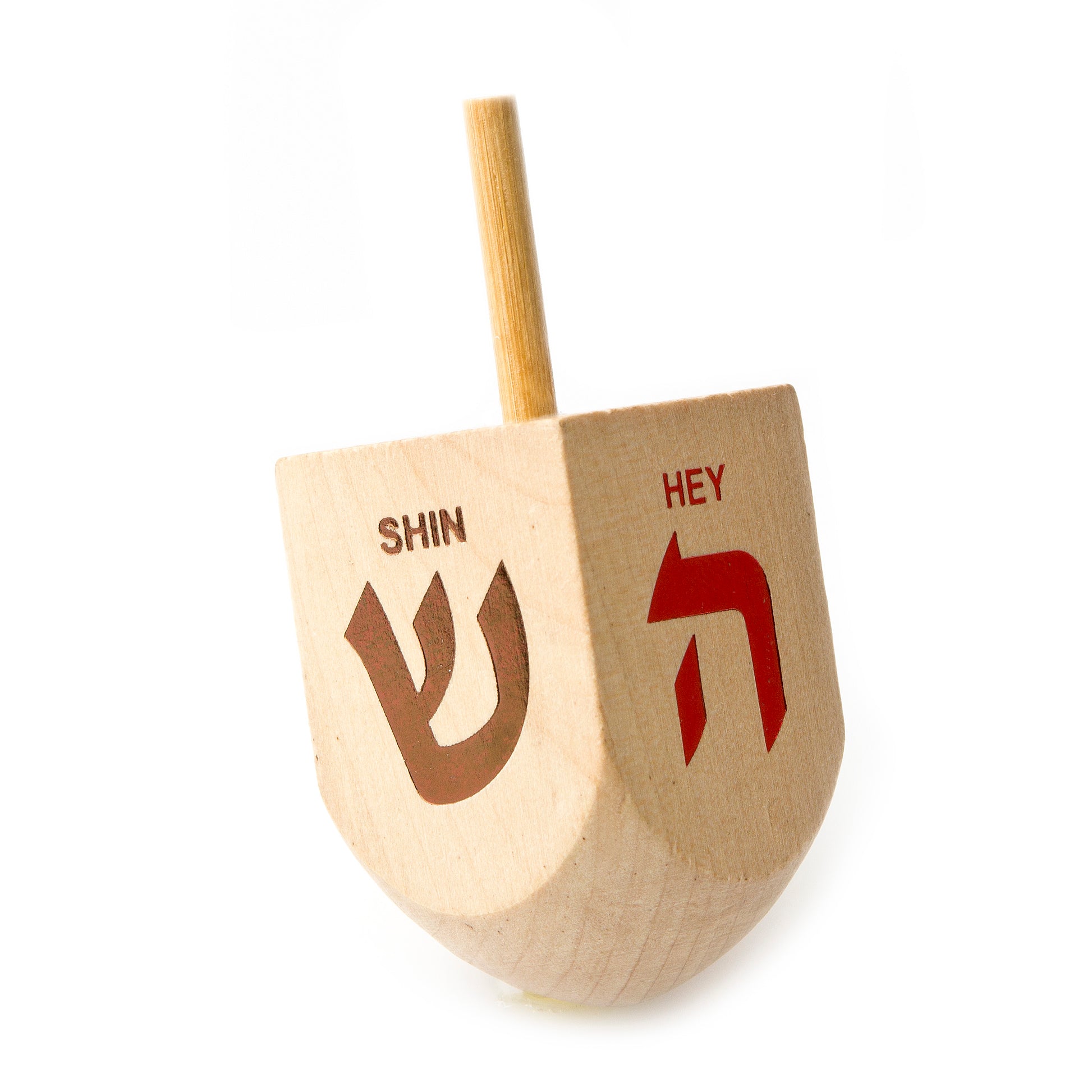Large Wooden Dreidel