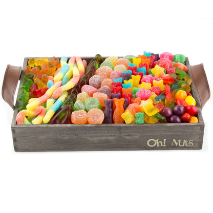 Candy Line-Up Gift Basket