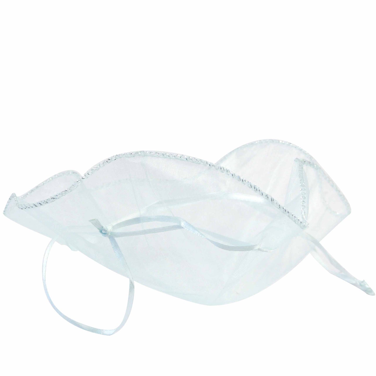 Baby Blue Organza Bags - Unassembled