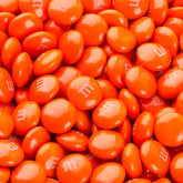 Orange M&M's Chocolate Candy (Chalav Stam)