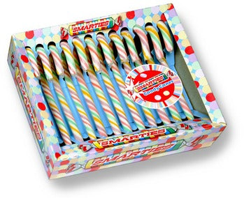 Smarties Assorted Candy Canes - 12CT Box