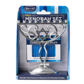 Mini Hanukkah Menorah Set