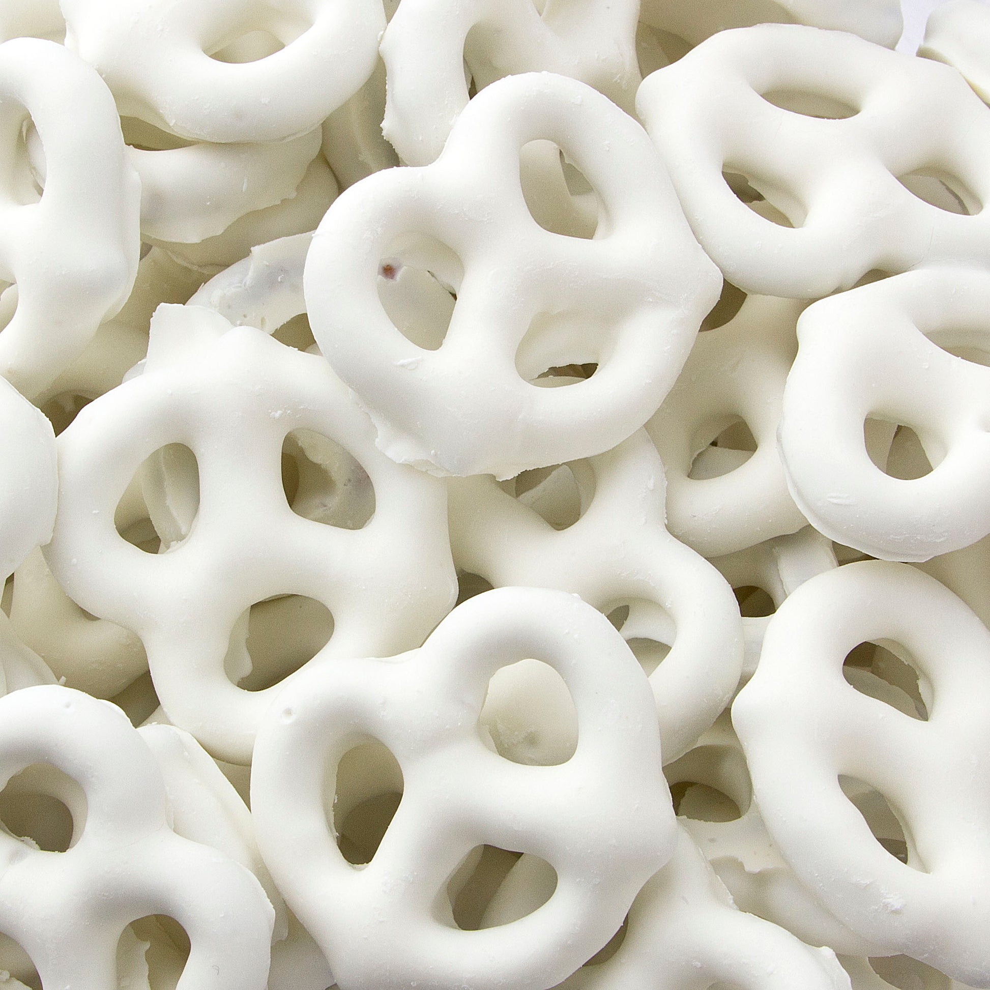 White Yogurt Covered Pretzels (Chalav Stam)
