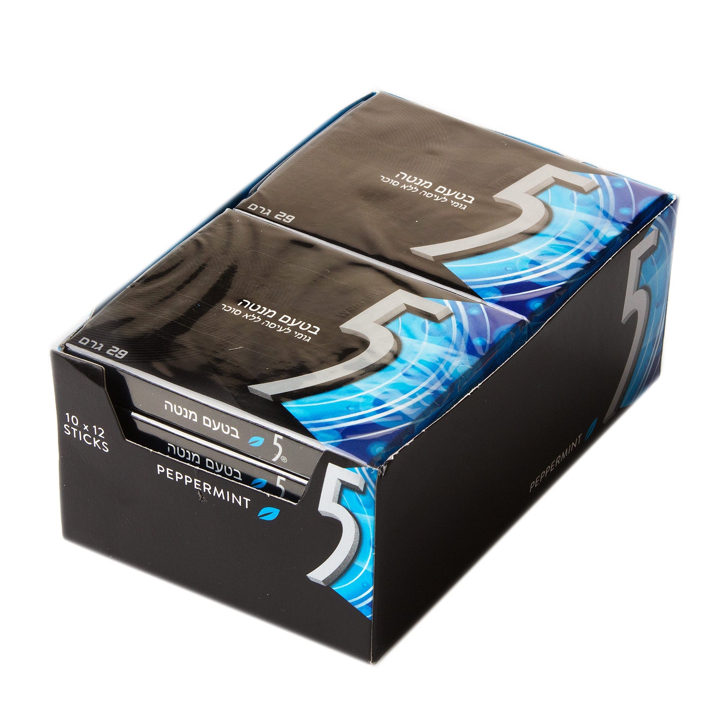 Kosher Cobalt 5 Cooling Peppermint Gum Tabs - 10CT Box
