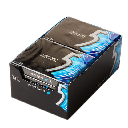 Kosher Cobalt 5 Cooling Peppermint Gum Tabs - 10CT Box