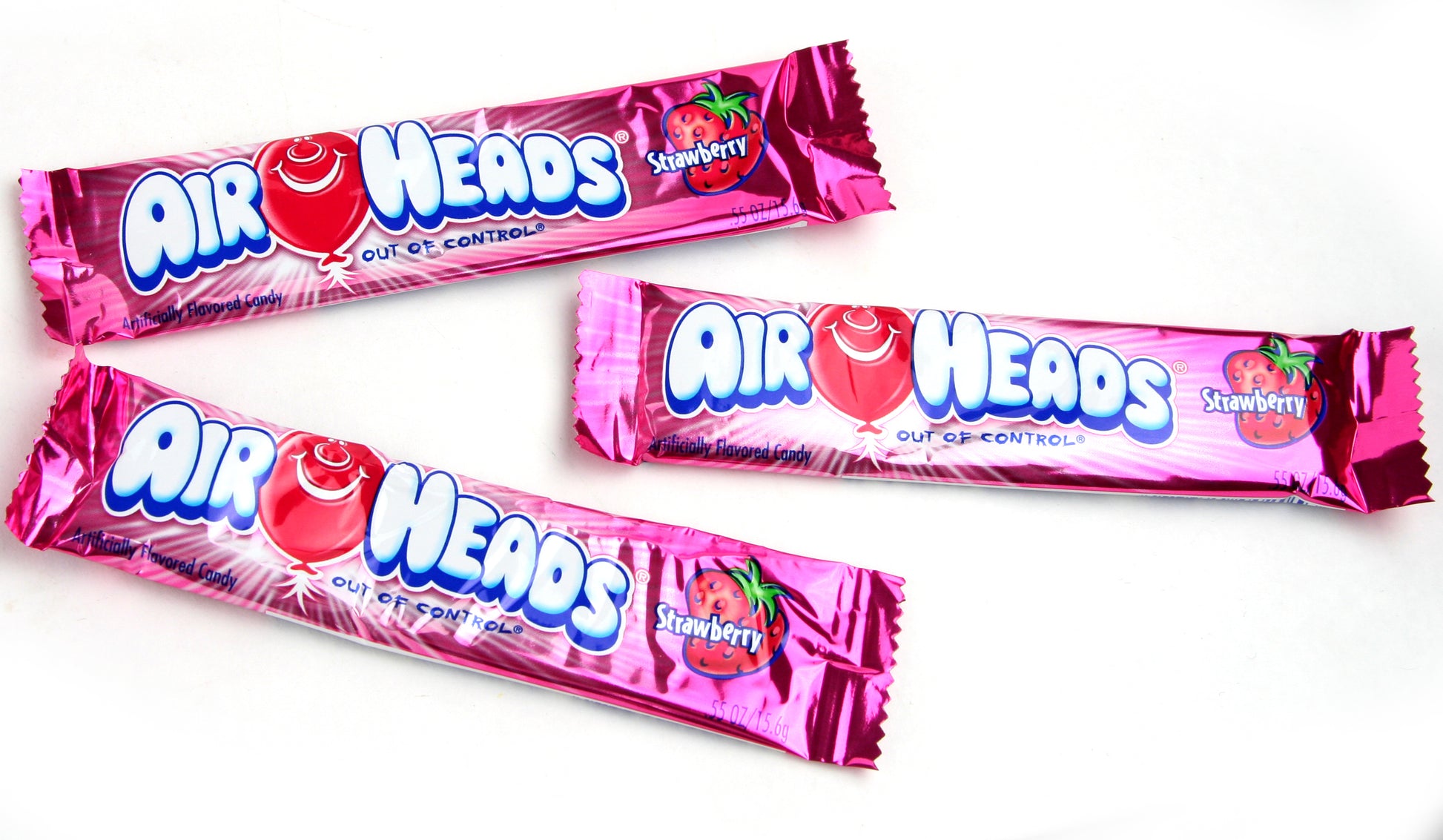 Strawberry AirHeads Taffy Candy Bars
