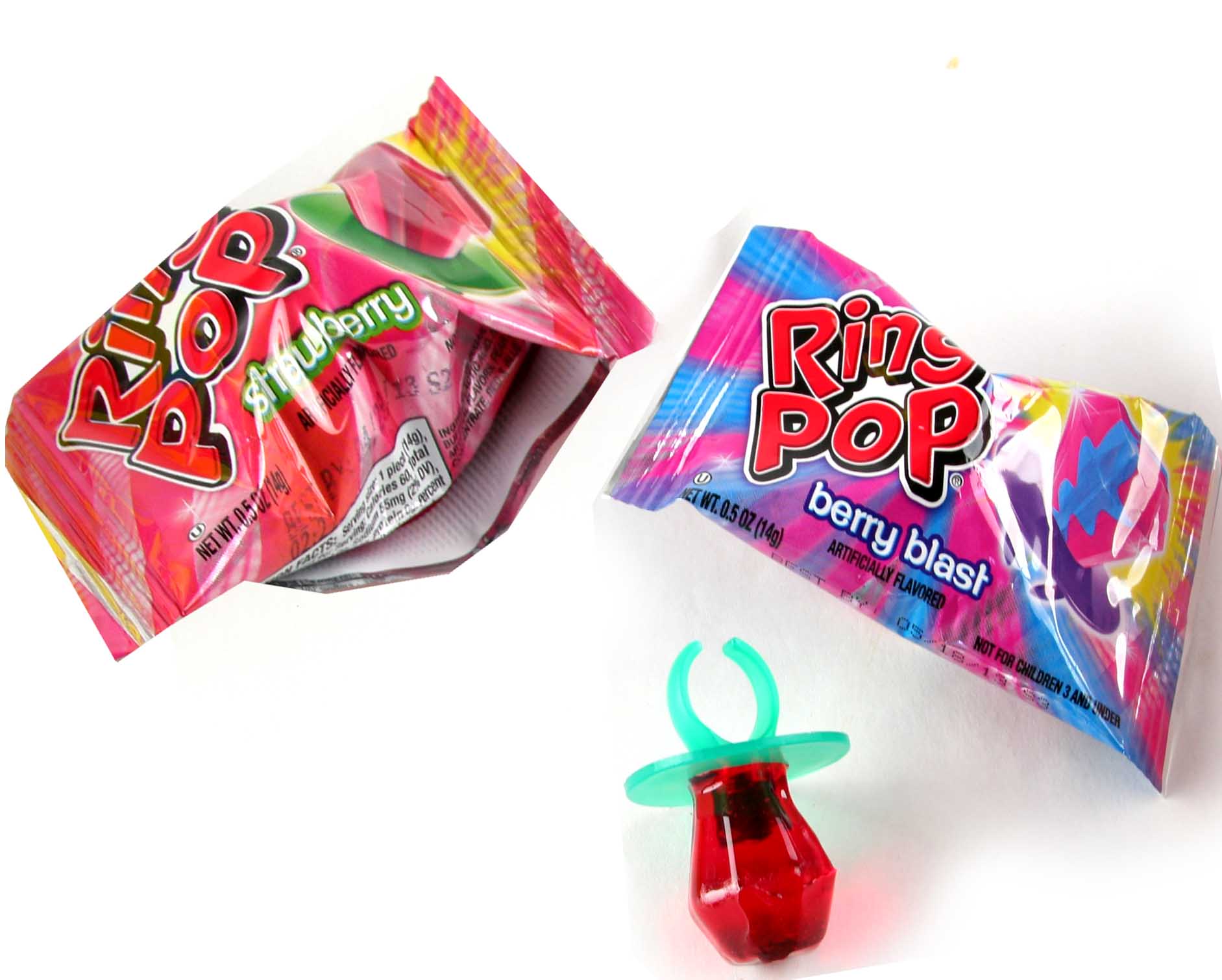 Candy Ring Pops - 24CT Box