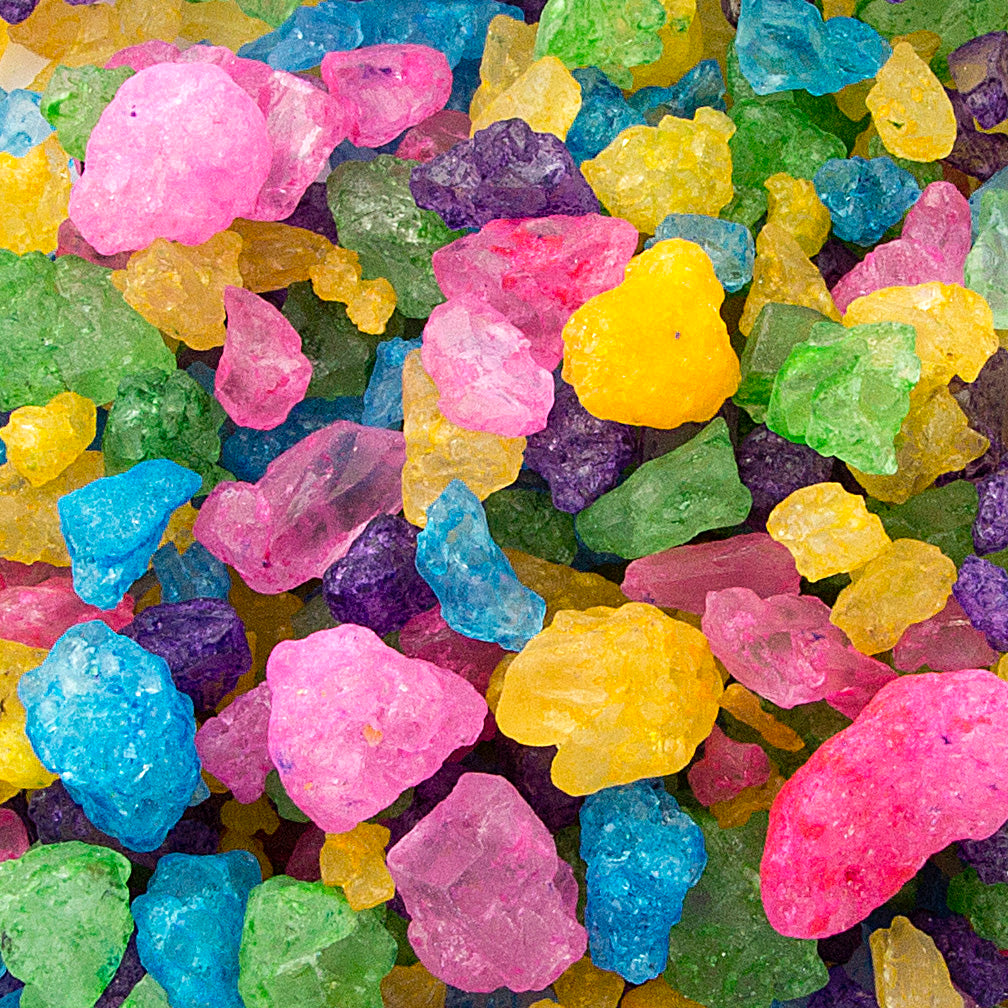 Colorful Rock Candy Crystals