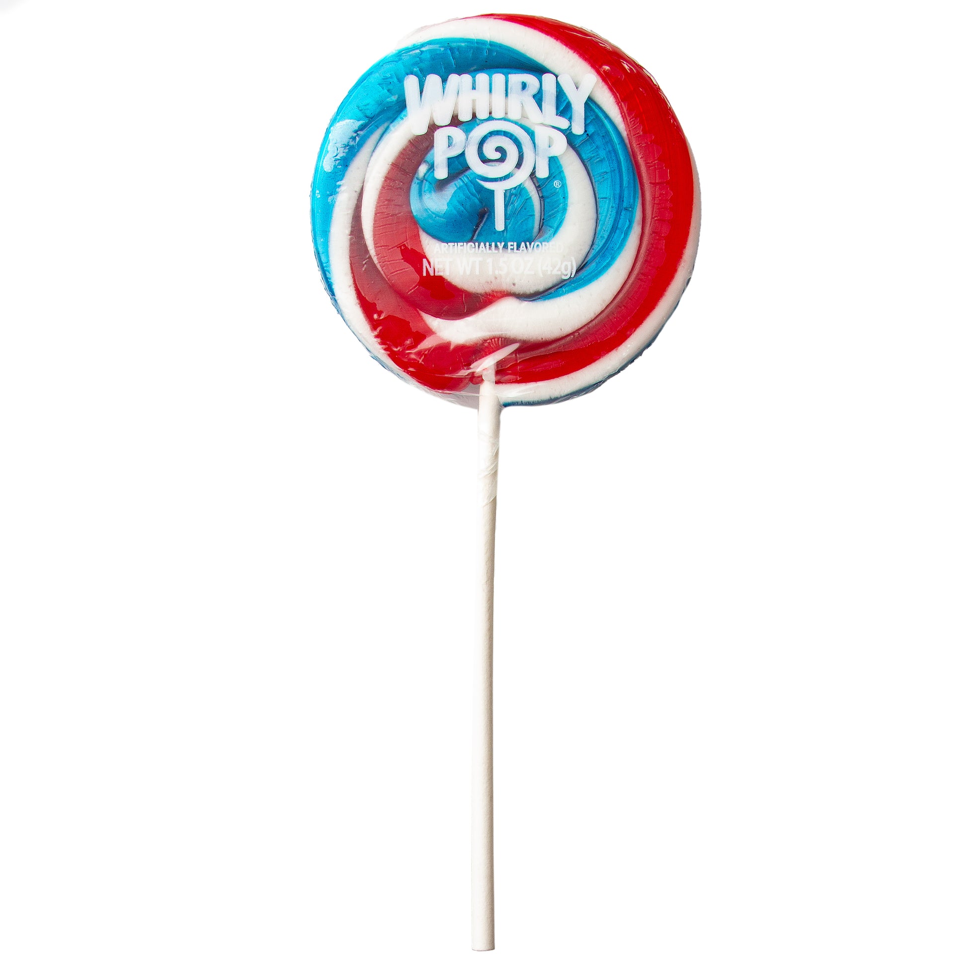 Patriotic Swirl Whirly Pops