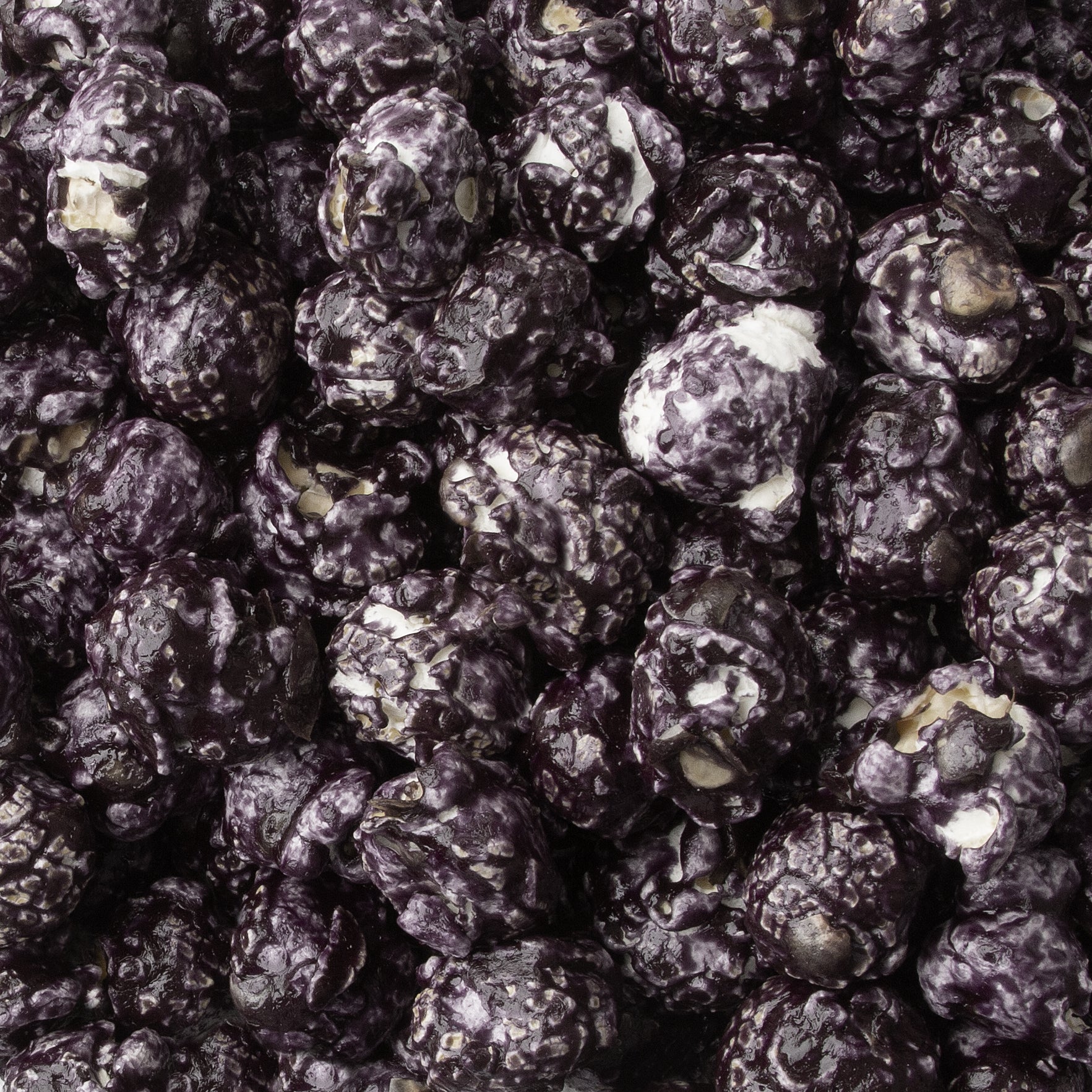 Black Candy Coated Popcorn - Black Cherry