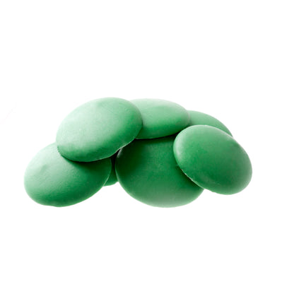 Dark Green Melting Chocolate Wafers