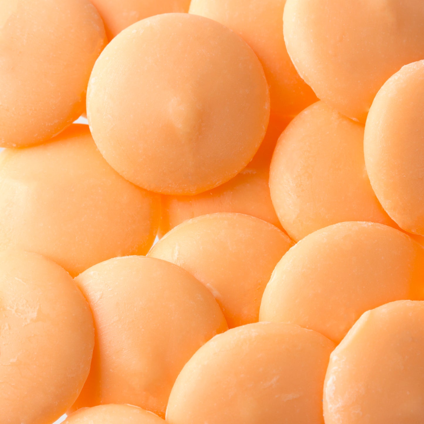 Peach Melting Chocolate Wafers